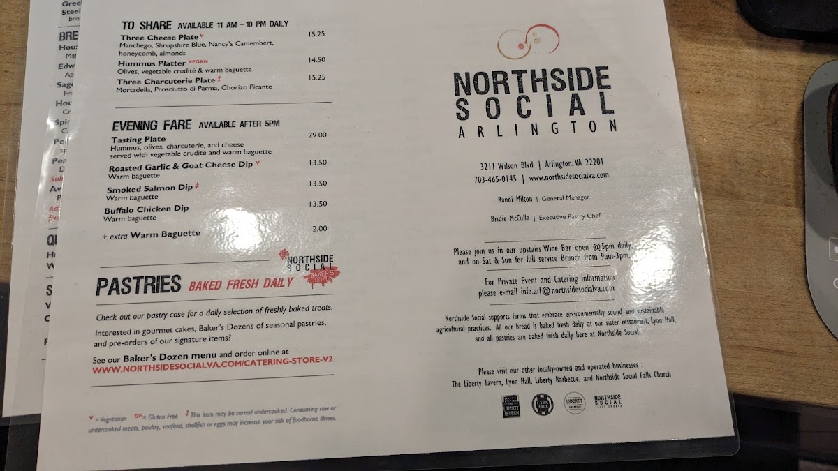 Northside Social Coffee & Wine Menu - Image 5